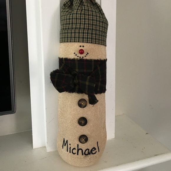 Sock Snowman (Michael) - Picture 3 of 4
